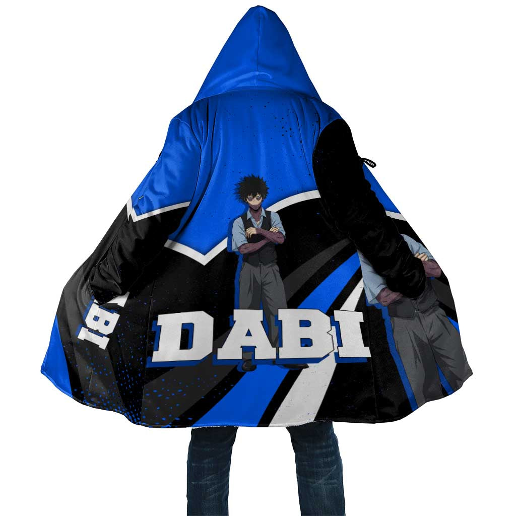 Dabi My Hero Academia Cloak Anime Grunge Splatter Graphic Style