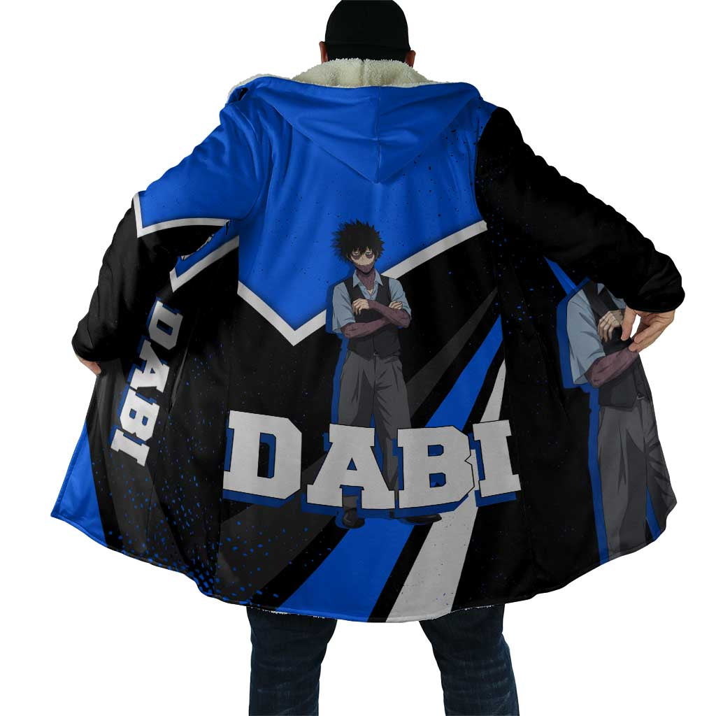 Dabi My Hero Academia Cloak Anime Grunge Splatter Graphic Style