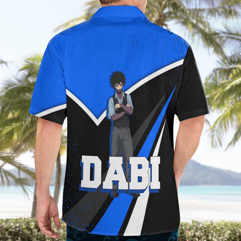 Dabi My Hero Academia Hawaiian Shirt Anime Grunge Splatter Graphic Style