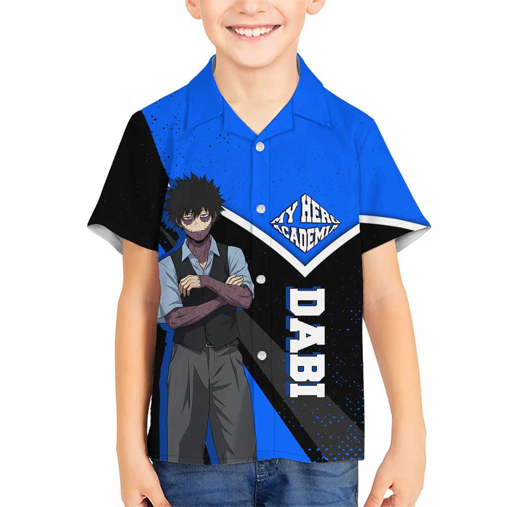Dabi My Hero Academia Hawaiian Shirt Anime Grunge Splatter Graphic Style