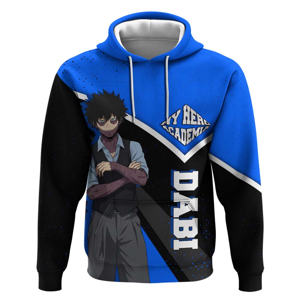 Dabi My Hero Academia Hoodie Anime Grunge Splatter Graphic Style