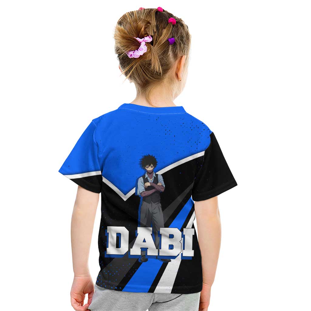 Dabi My Hero Academia Kid T Shirt Anime Grunge Splatter Graphic Style
