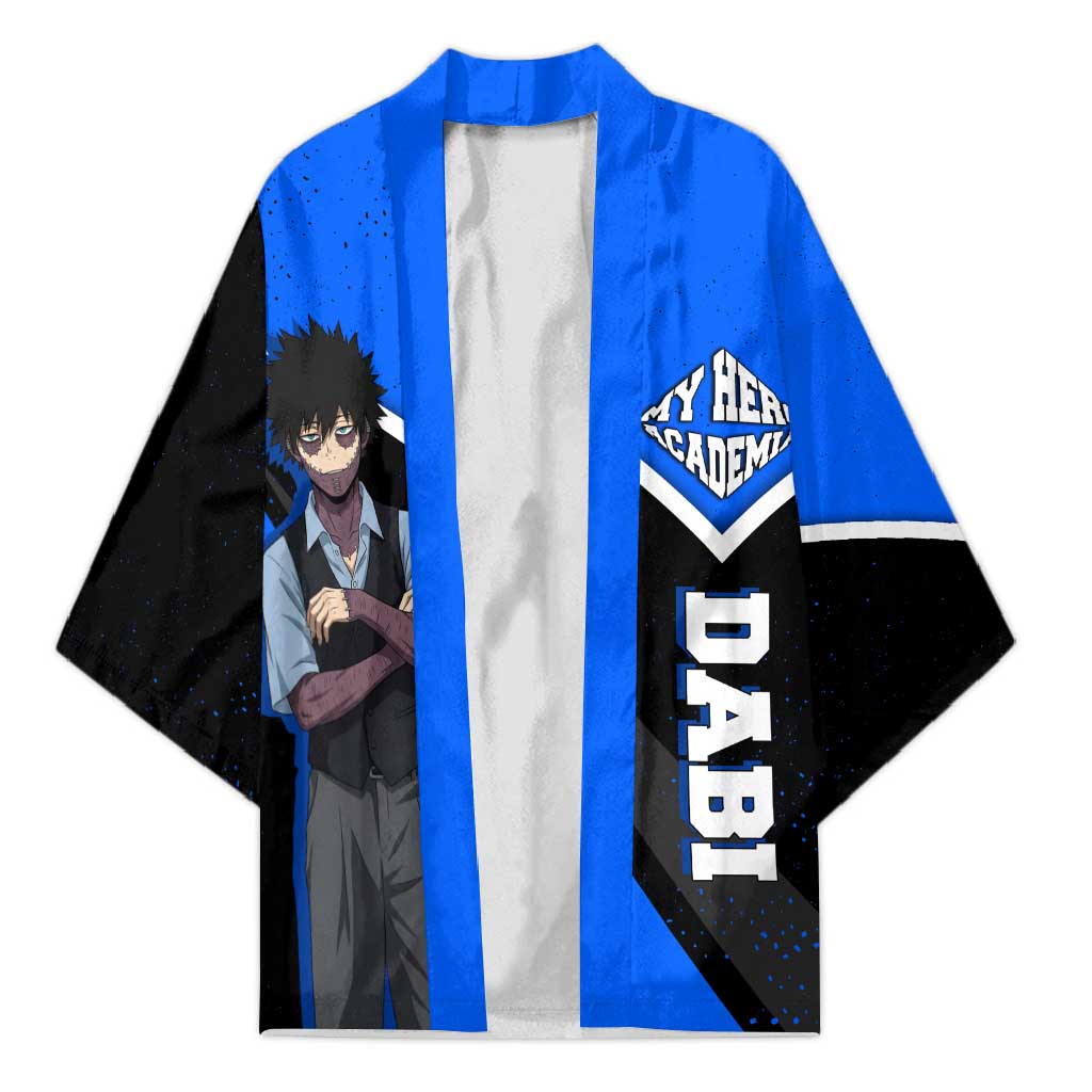 Dabi My Hero Academia Kimono Anime Grunge Splatter Graphic Style