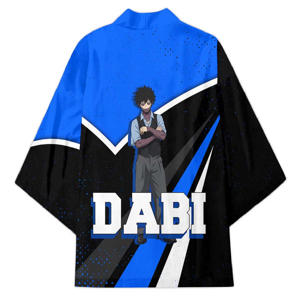 Dabi My Hero Academia Kimono Anime Grunge Splatter Graphic Style