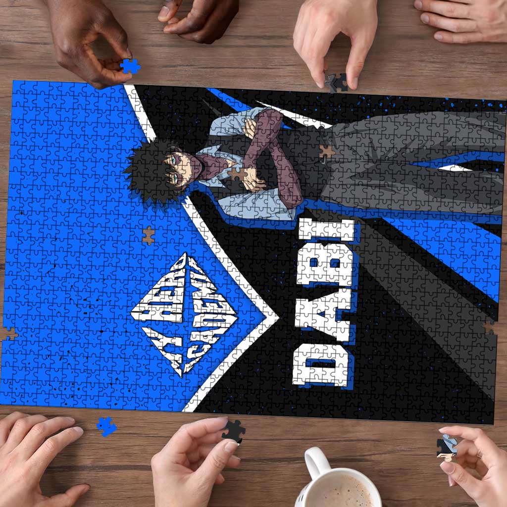 Dabi My Hero Academia Puzzle Anime Grunge Splatter Graphic Style