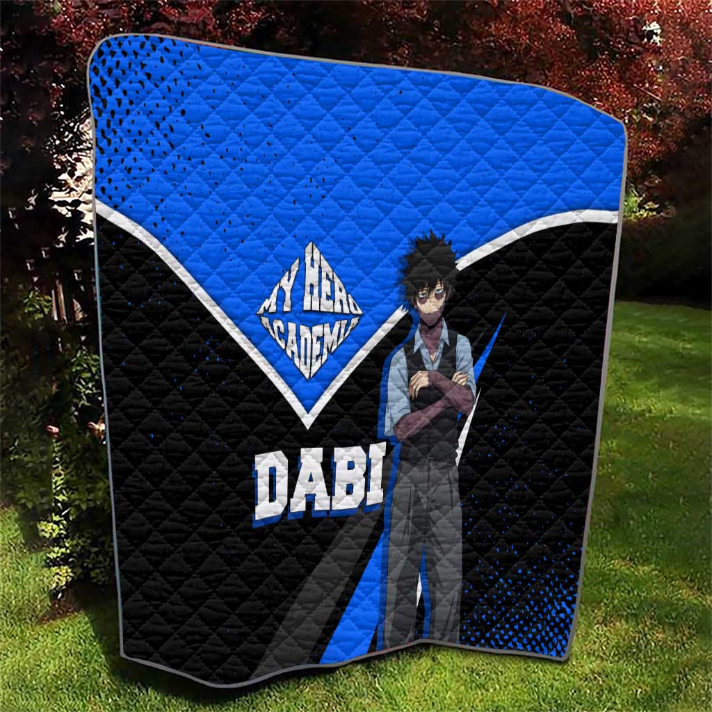 Dabi My Hero Academia Quilt Anime Grunge Splatter Graphic Style