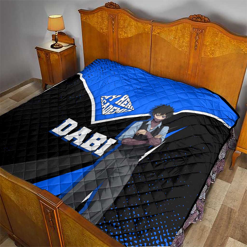 Dabi My Hero Academia Quilt Anime Grunge Splatter Graphic Style