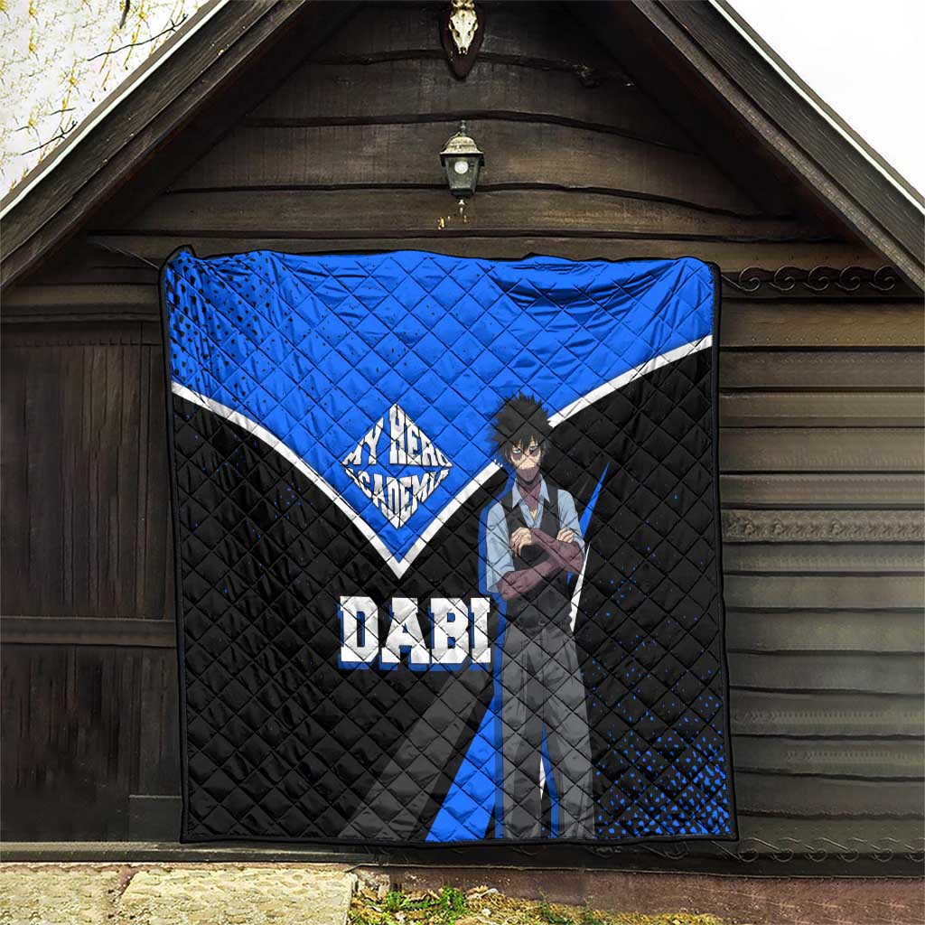 Dabi My Hero Academia Quilt Anime Grunge Splatter Graphic Style