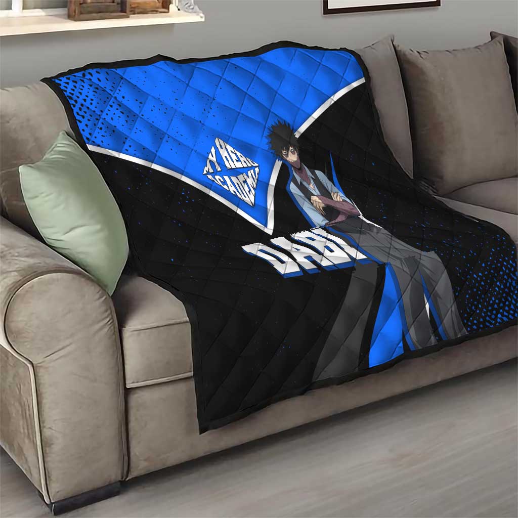 Dabi My Hero Academia Quilt Anime Grunge Splatter Graphic Style