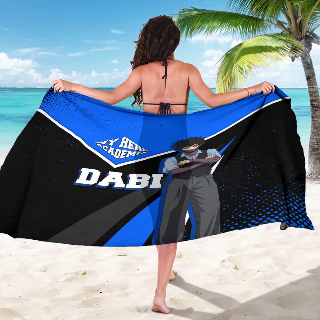 Dabi My Hero Academia Sarong Anime Grunge Splatter Graphic Style