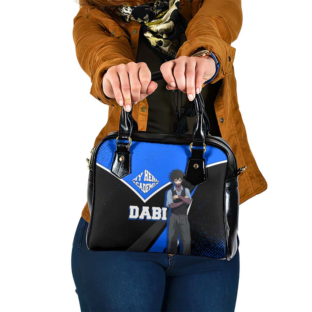 Dabi My Hero Academia Shoulder Handbag Anime Grunge Splatter Graphic Style