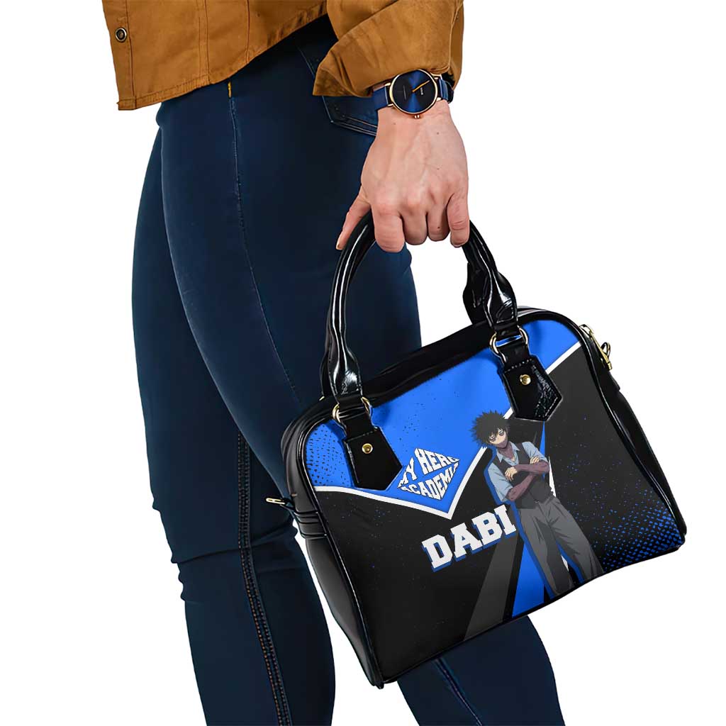 Dabi My Hero Academia Shoulder Handbag Anime Grunge Splatter Graphic Style