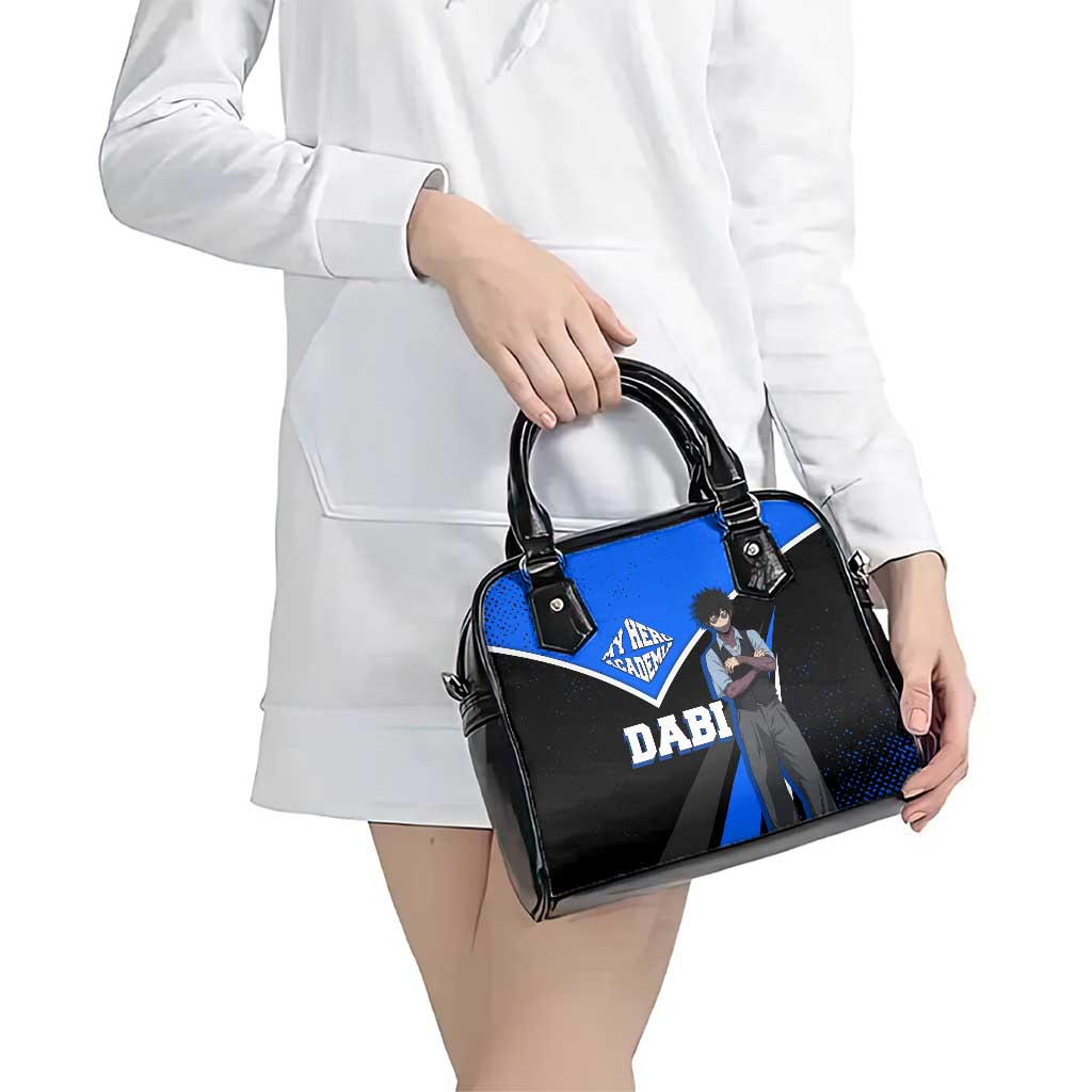 Dabi My Hero Academia Shoulder Handbag Anime Grunge Splatter Graphic Style