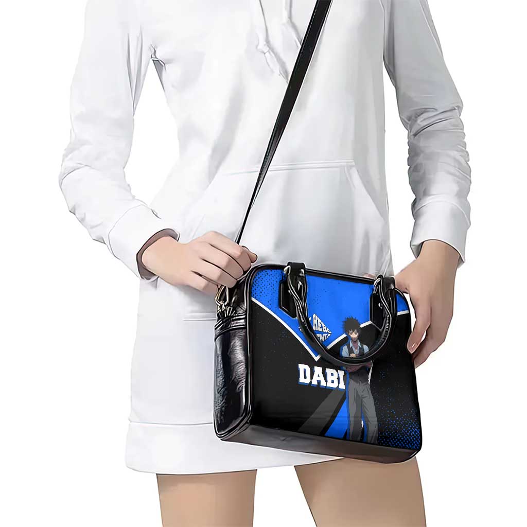 Dabi My Hero Academia Shoulder Handbag Anime Grunge Splatter Graphic Style