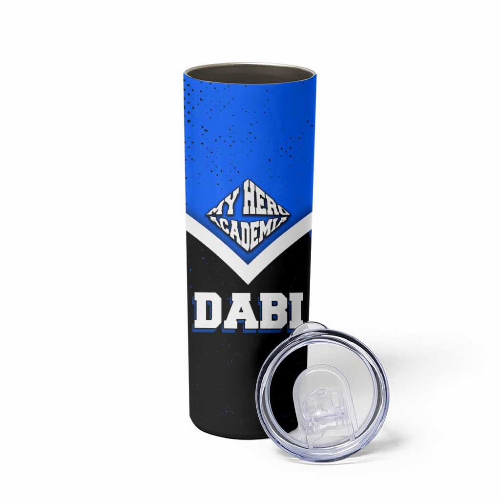Dabi My Hero Academia Skinny Tumbler Anime Grunge Splatter Graphic Style