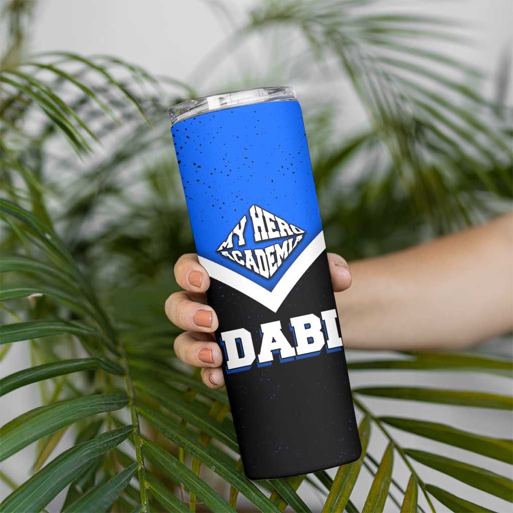 Dabi My Hero Academia Skinny Tumbler Anime Grunge Splatter Graphic Style