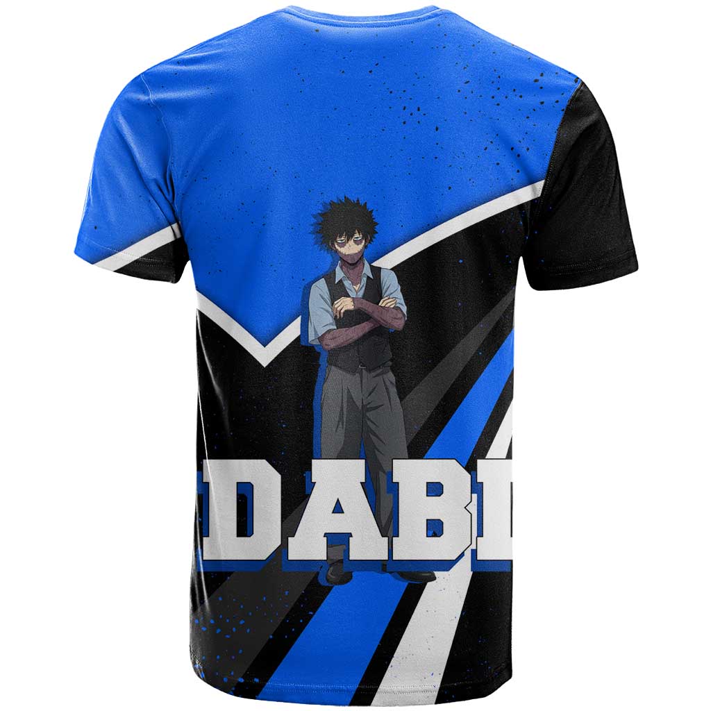 Dabi My Hero Academia T Shirt Anime Grunge Splatter Graphic Style