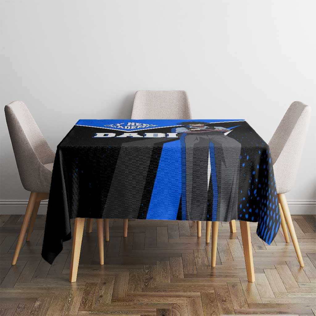 Dabi My Hero Academia Tablecloth Anime Grunge Splatter Graphic Style