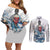 Sakonji Urokodaki Couples Matching Off Shoulder Short Dress and Long Sleeve Button Shirt Demon Slayer