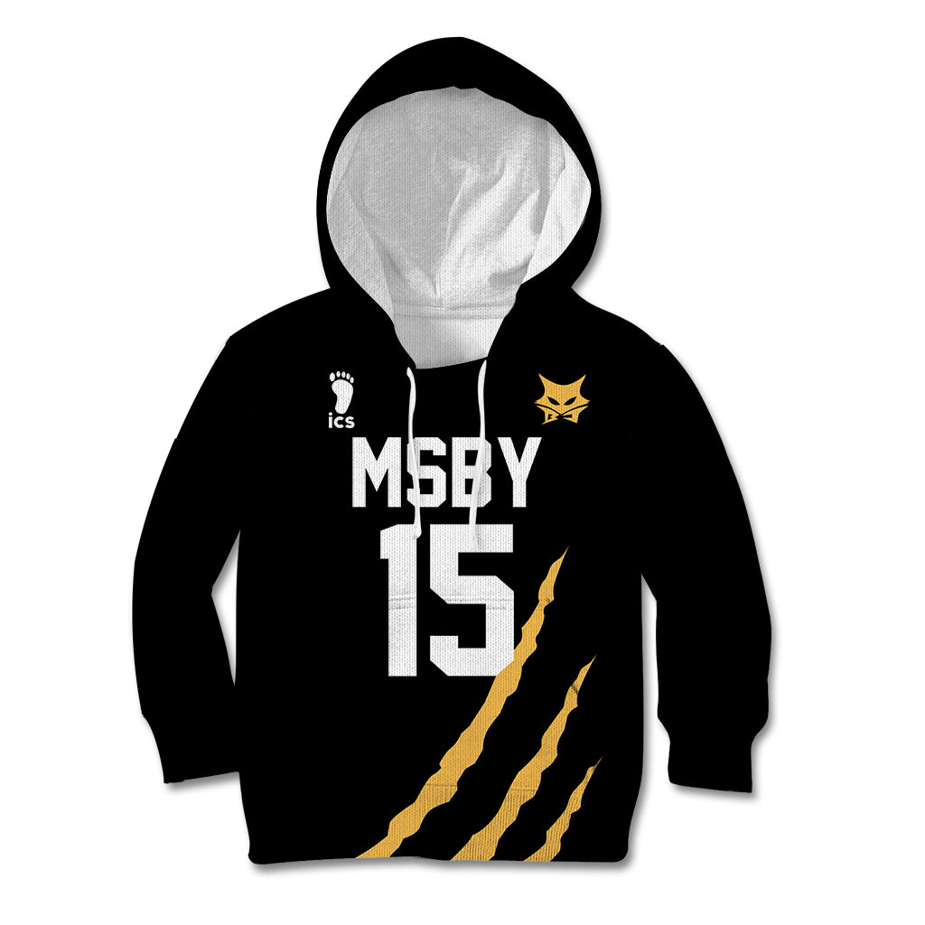 MSBY Kiyoomi Sakusa Kid Hoodie Number 15 Anime