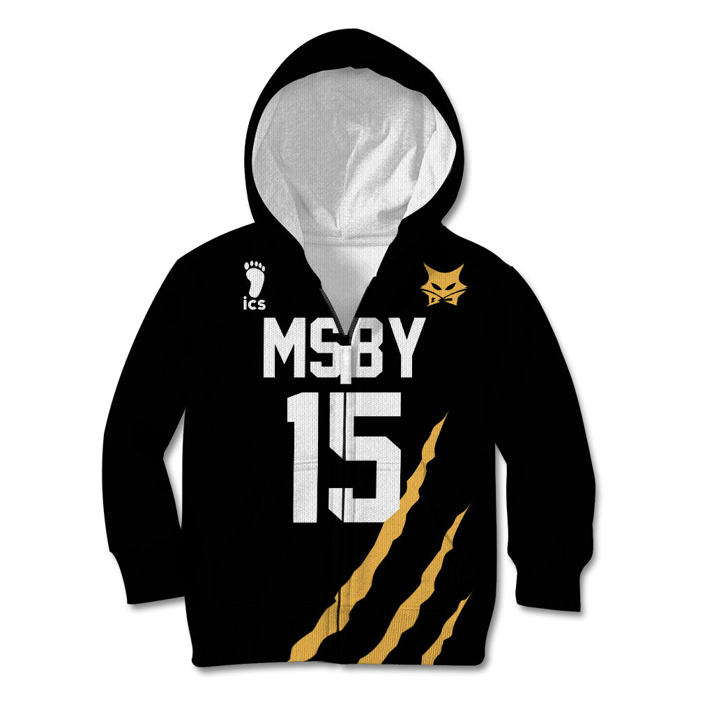 MSBY Kiyoomi Sakusa Kid Hoodie Number 15 Anime