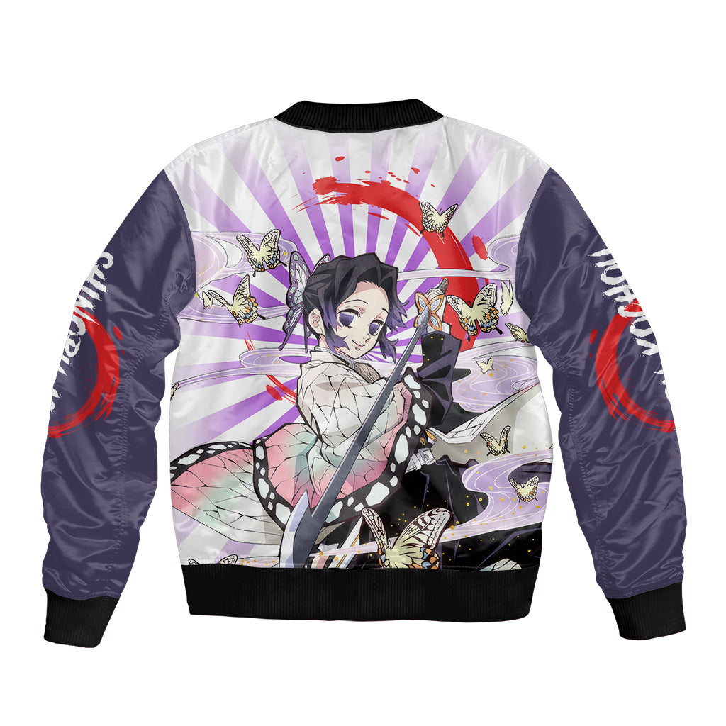 Shinobu Kochou Bomber Jacket Demon Slayer