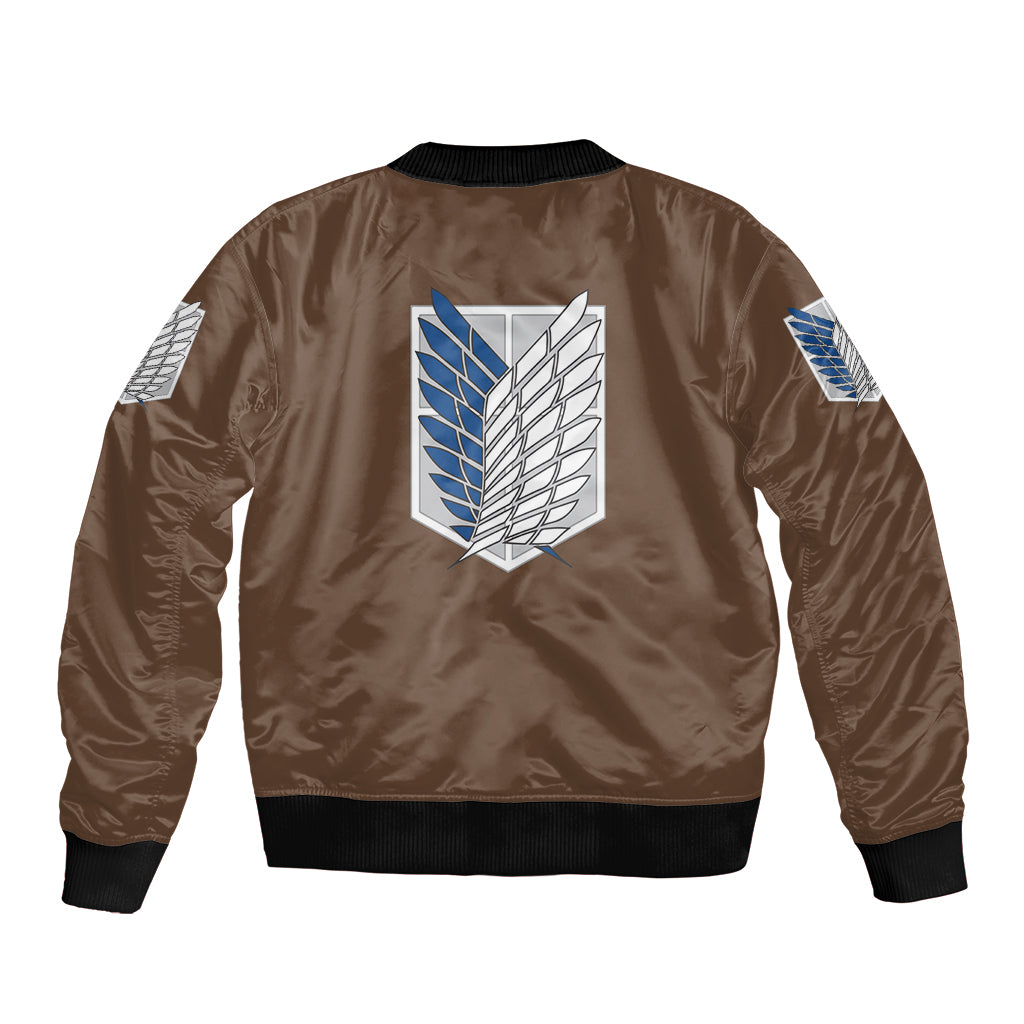 Mikasa Ackerman Bomber Jacket Attack On Tittan