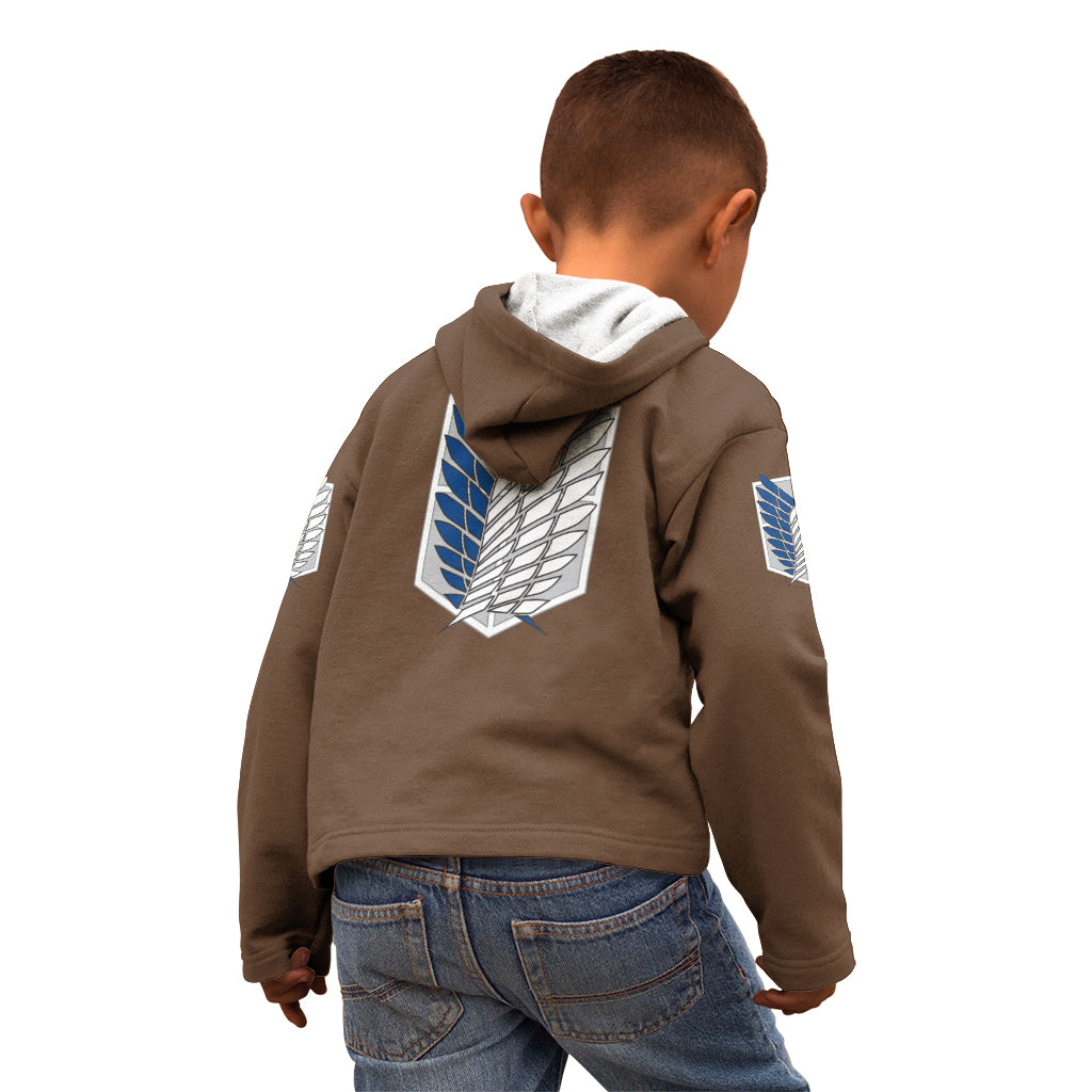Mikasa Ackerman Kid Hoodie Attack On Tittan