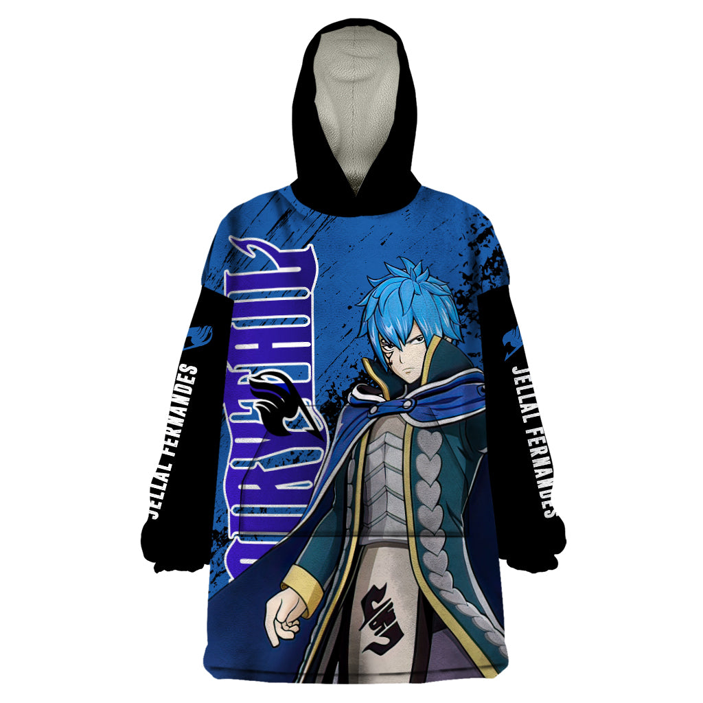 Jellal Fernandes Wearable Blanket Hoodie Fairy Tail