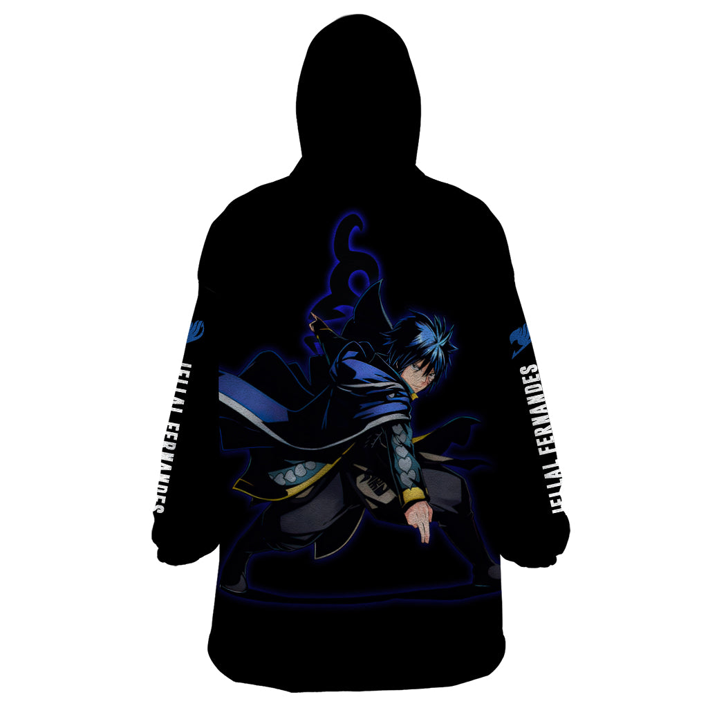 Jellal Fernandes Wearable Blanket Hoodie Fairy Tail