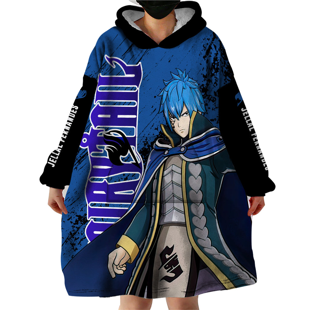 Jellal Fernandes Wearable Blanket Hoodie Fairy Tail