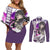 Puella Magi Madoka Magica Couples Matching Off Shoulder Short Dress and Long Sleeve Button Shirt Akemi Homura