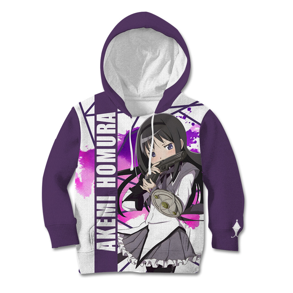 Puella Magi Madoka Magica Kid Hoodie Akemi Homura
