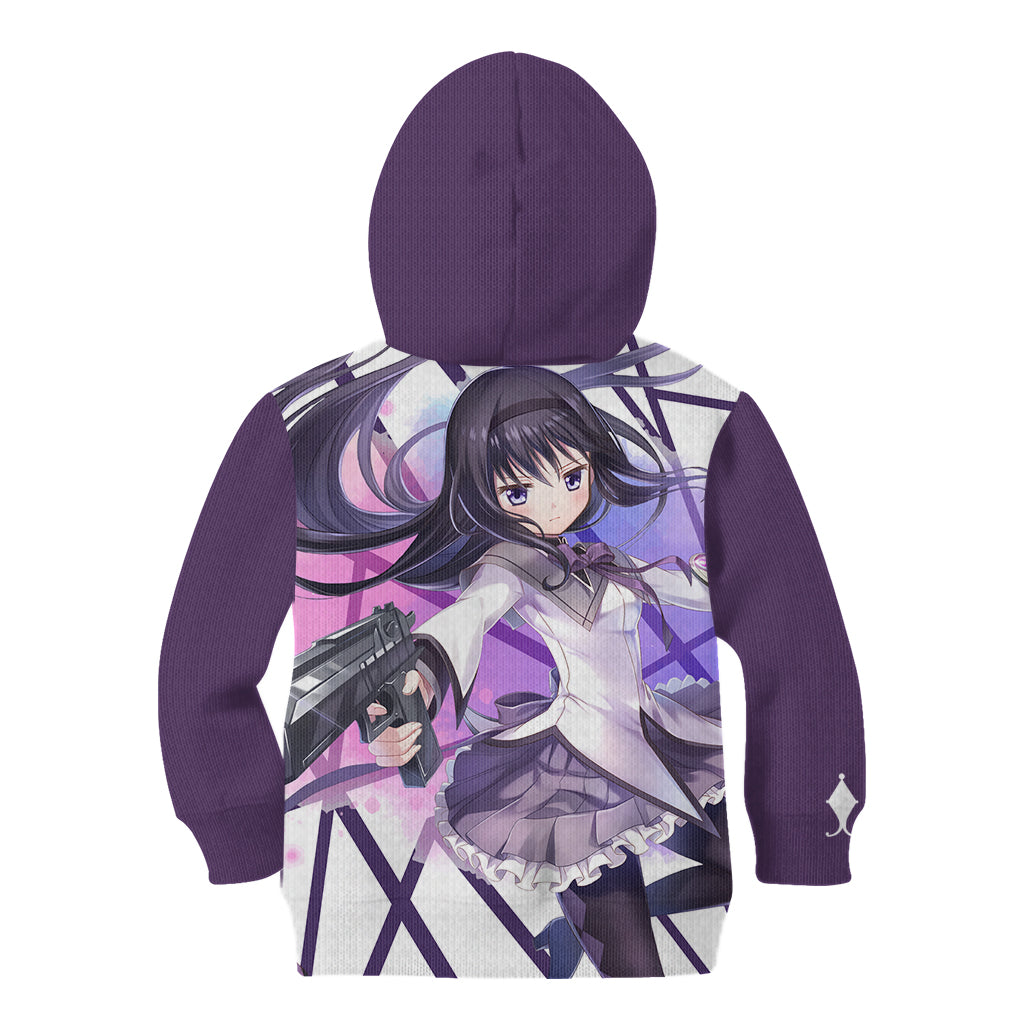 Puella Magi Madoka Magica Kid Hoodie Akemi Homura