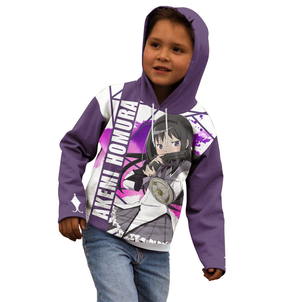 Puella Magi Madoka Magica Kid Hoodie Akemi Homura