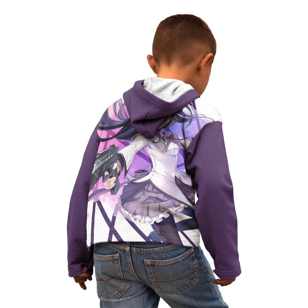 Puella Magi Madoka Magica Kid Hoodie Akemi Homura