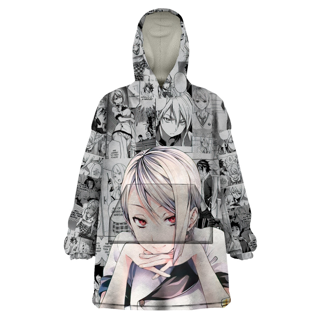 Shokugeki no Soma Wearable Blanket Hoodie Nakiri Alice Anime