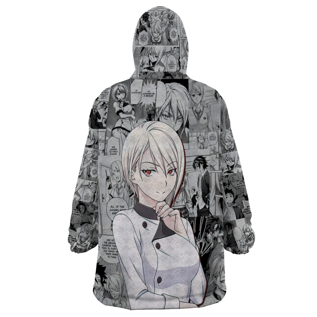 Shokugeki no Soma Wearable Blanket Hoodie Nakiri Alice Anime