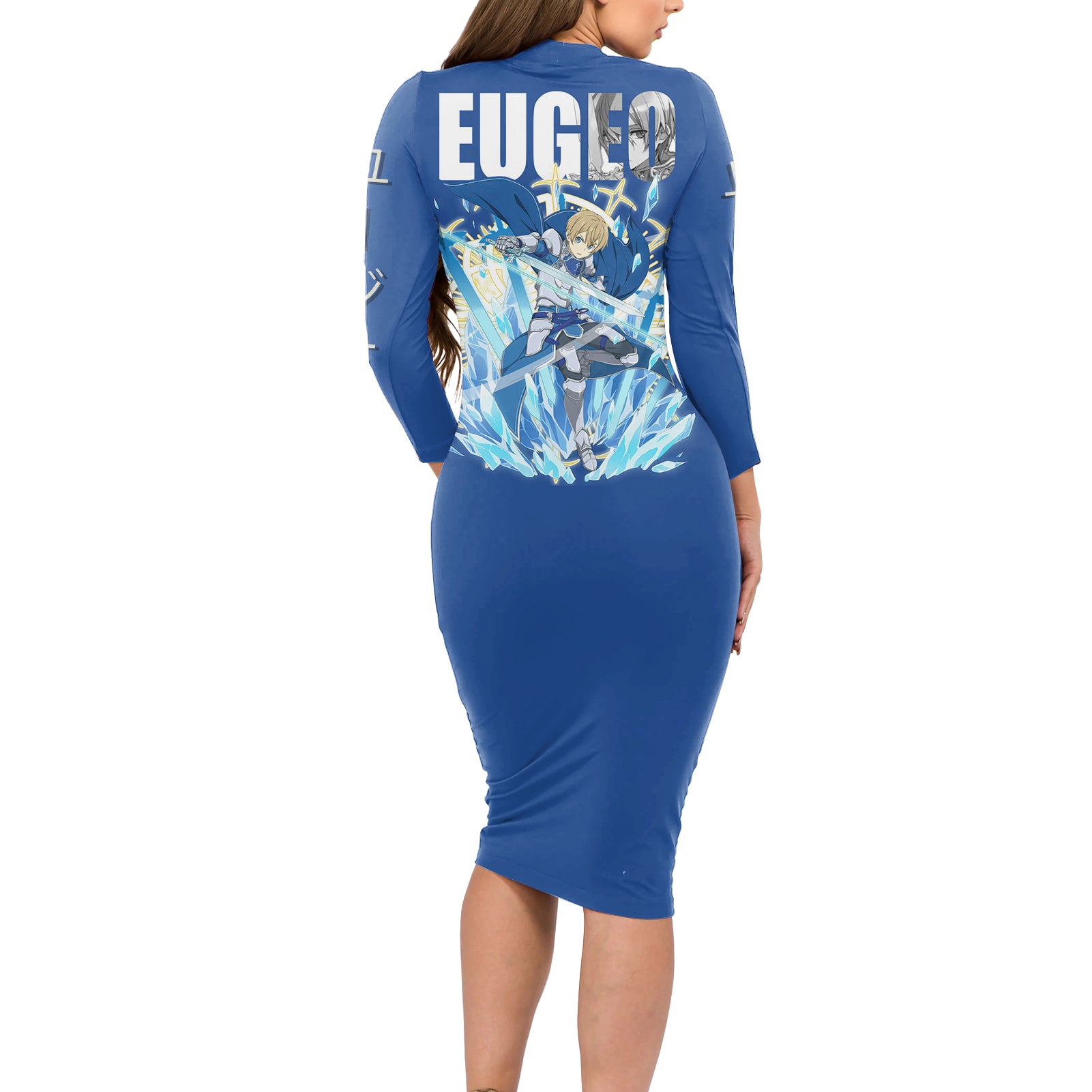 Eugeo Long Sleeve Bodycon Dress Sword Art Online