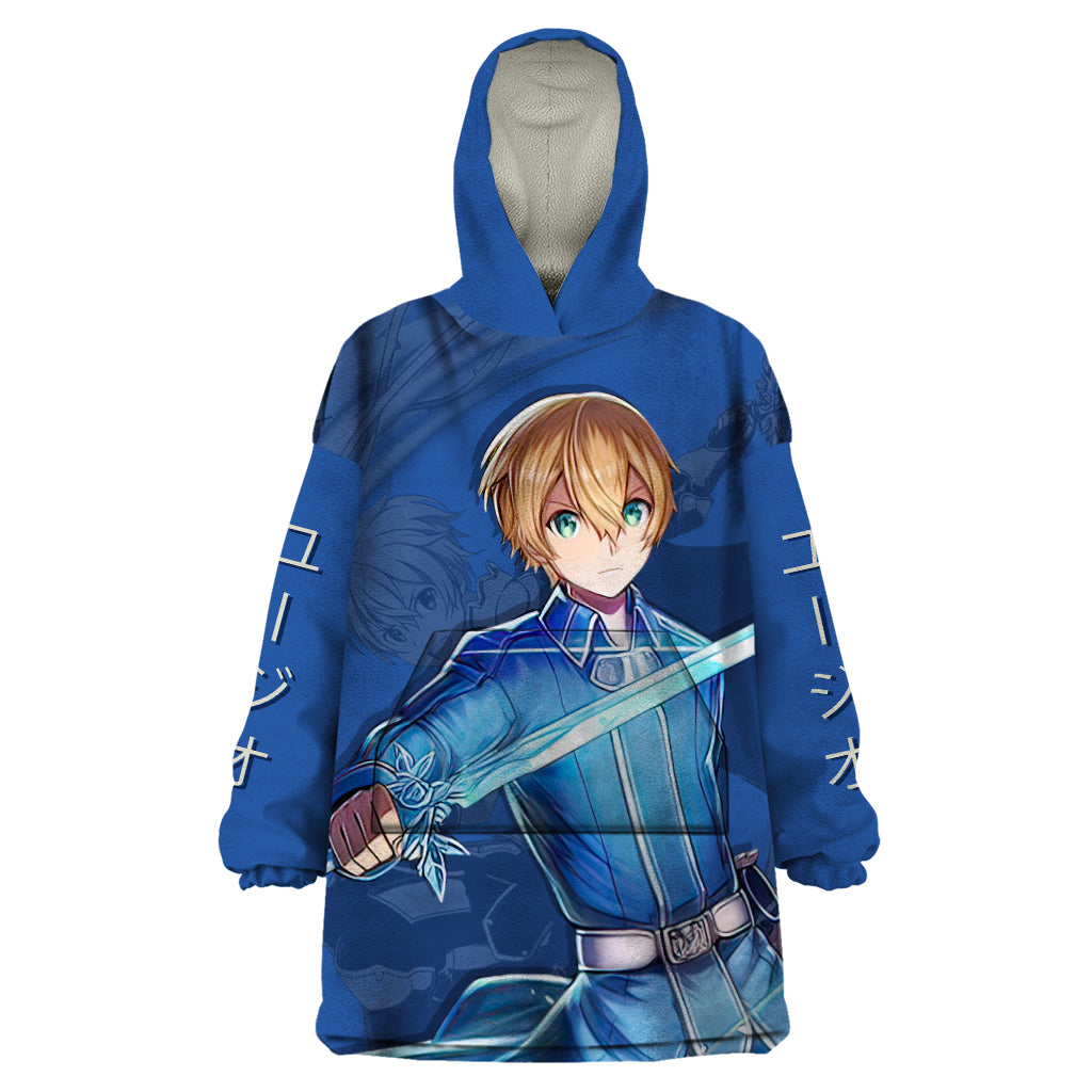 Eugeo Wearable Blanket Hoodie Sword Art Online