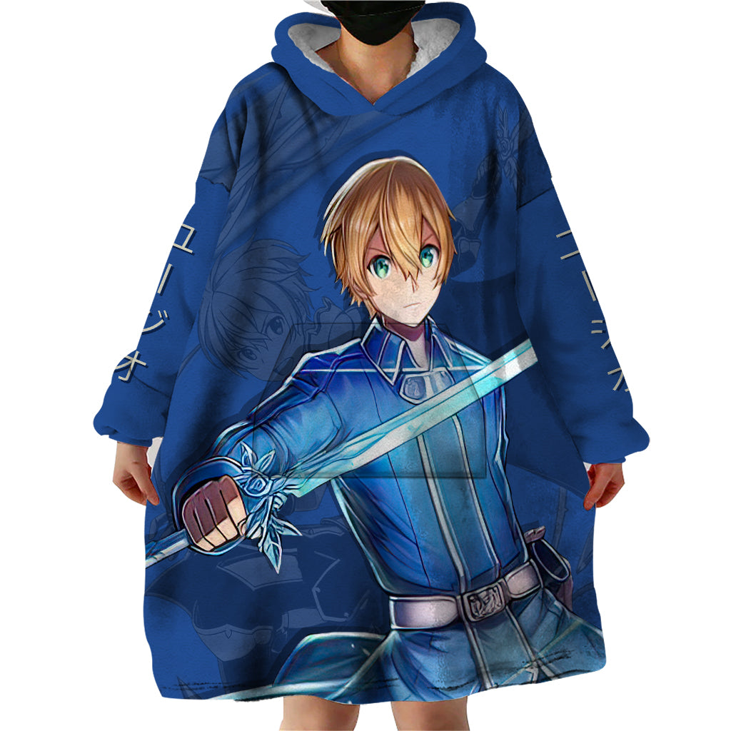 Eugeo Wearable Blanket Hoodie Sword Art Online