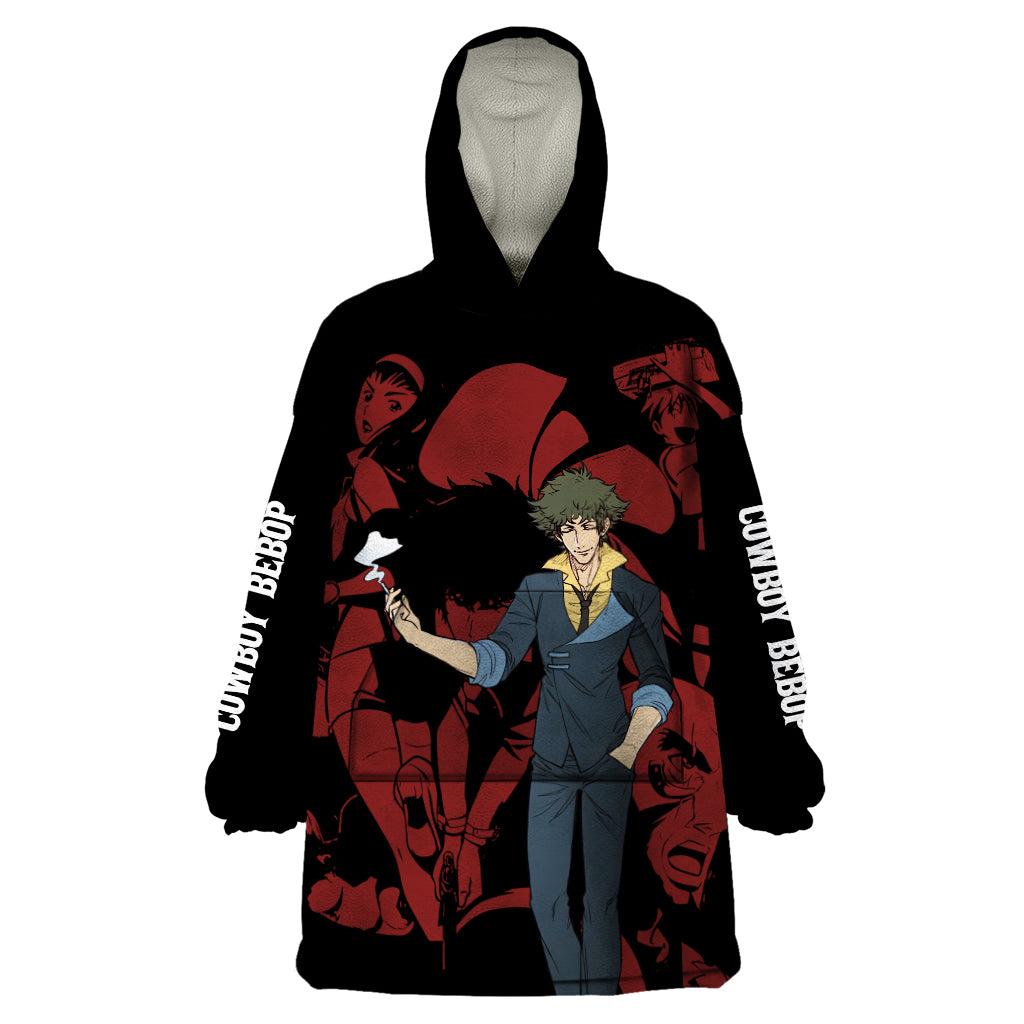 Bebop - Cowboy Bebop Wearable Blanket Hoodie Anime Mix Manga Style