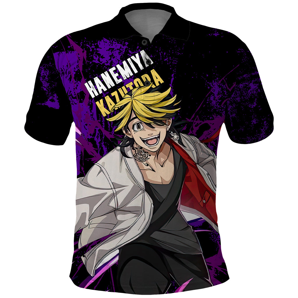 Hanemiya Kazutora Polo Shirt Anime Style