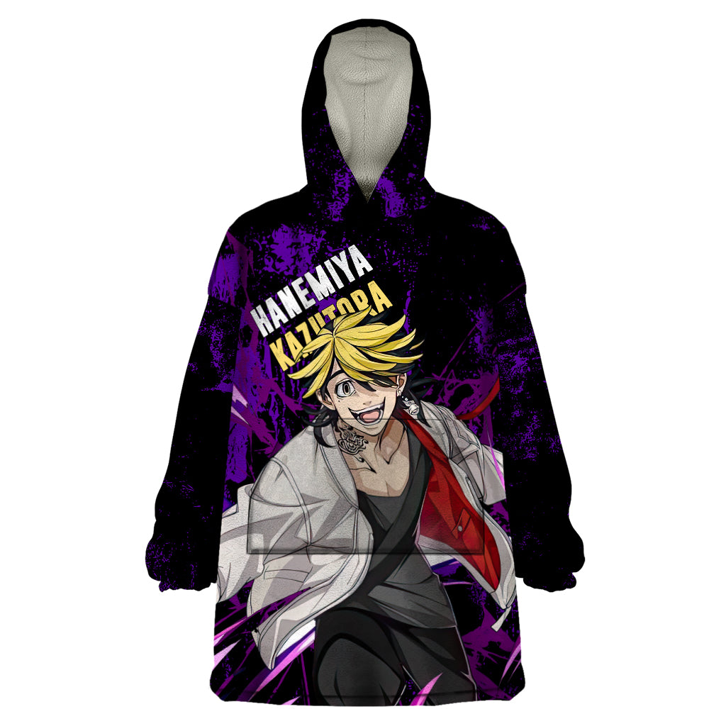 Hanemiya Kazutora Wearable Blanket Hoodie Anime Style