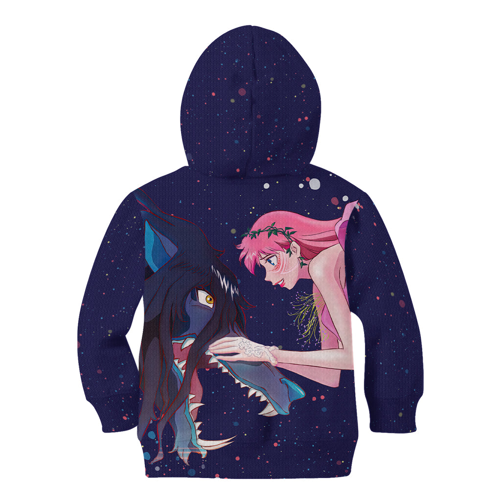 Ryuu to Sobakasu no Hime Naitou Suzu Belle Kid Hoodie Anime Style