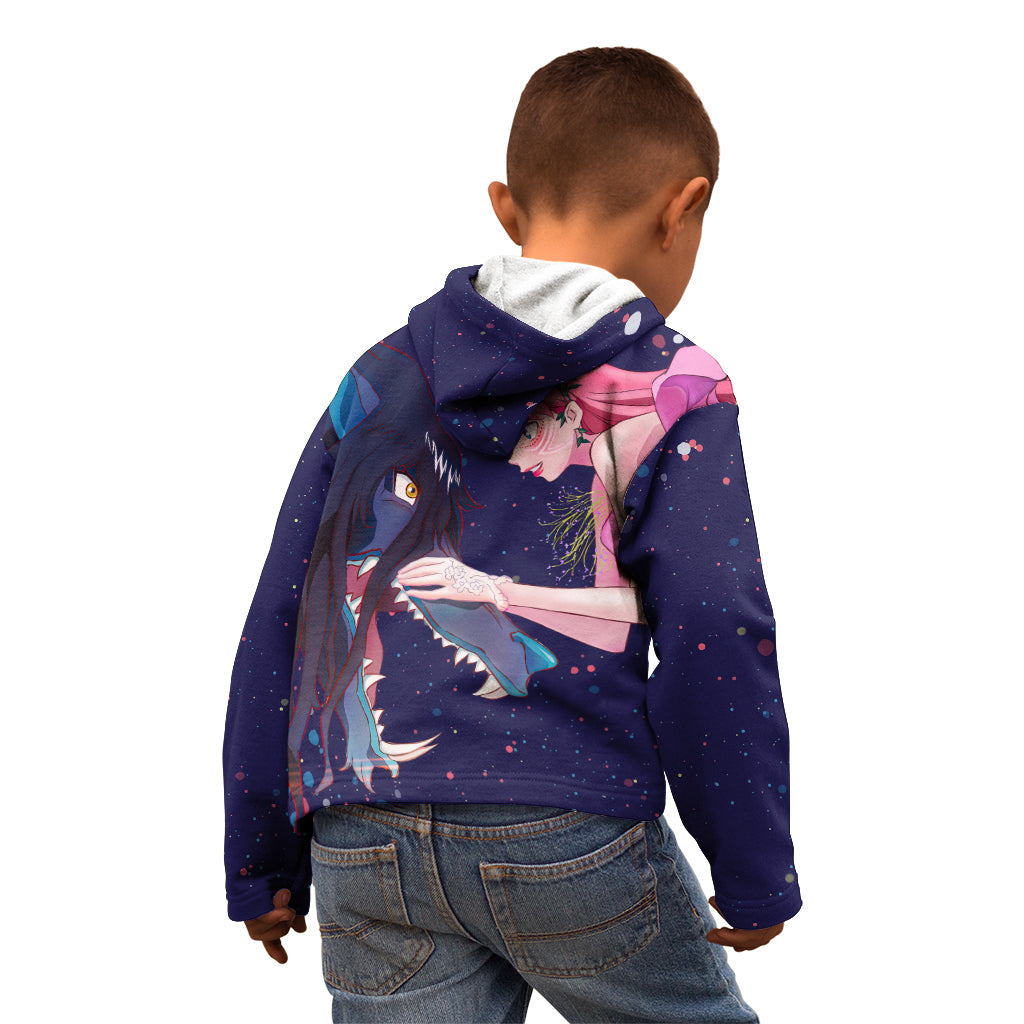 Ryuu to Sobakasu no Hime Naitou Suzu Belle Kid Hoodie Anime Style