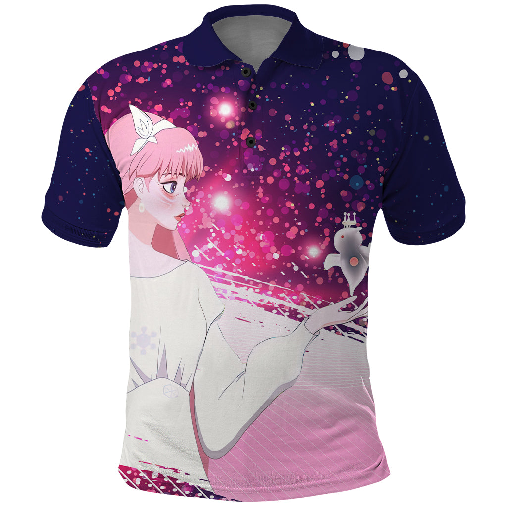 Ryuu to Sobakasu no Hime Naitou Suzu Belle Polo Shirt Anime Style