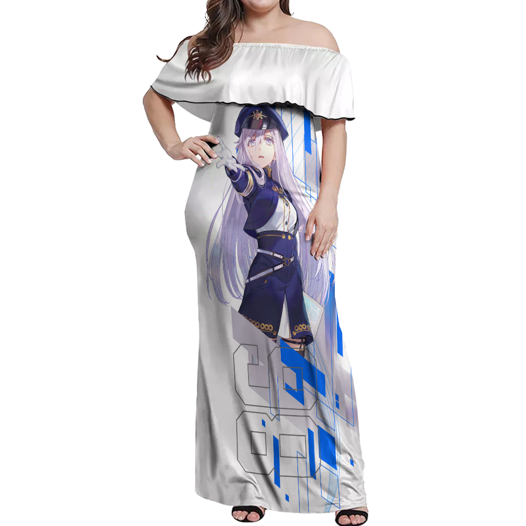Vladilena Milize Off Shoulder Maxi Dress Anime Style