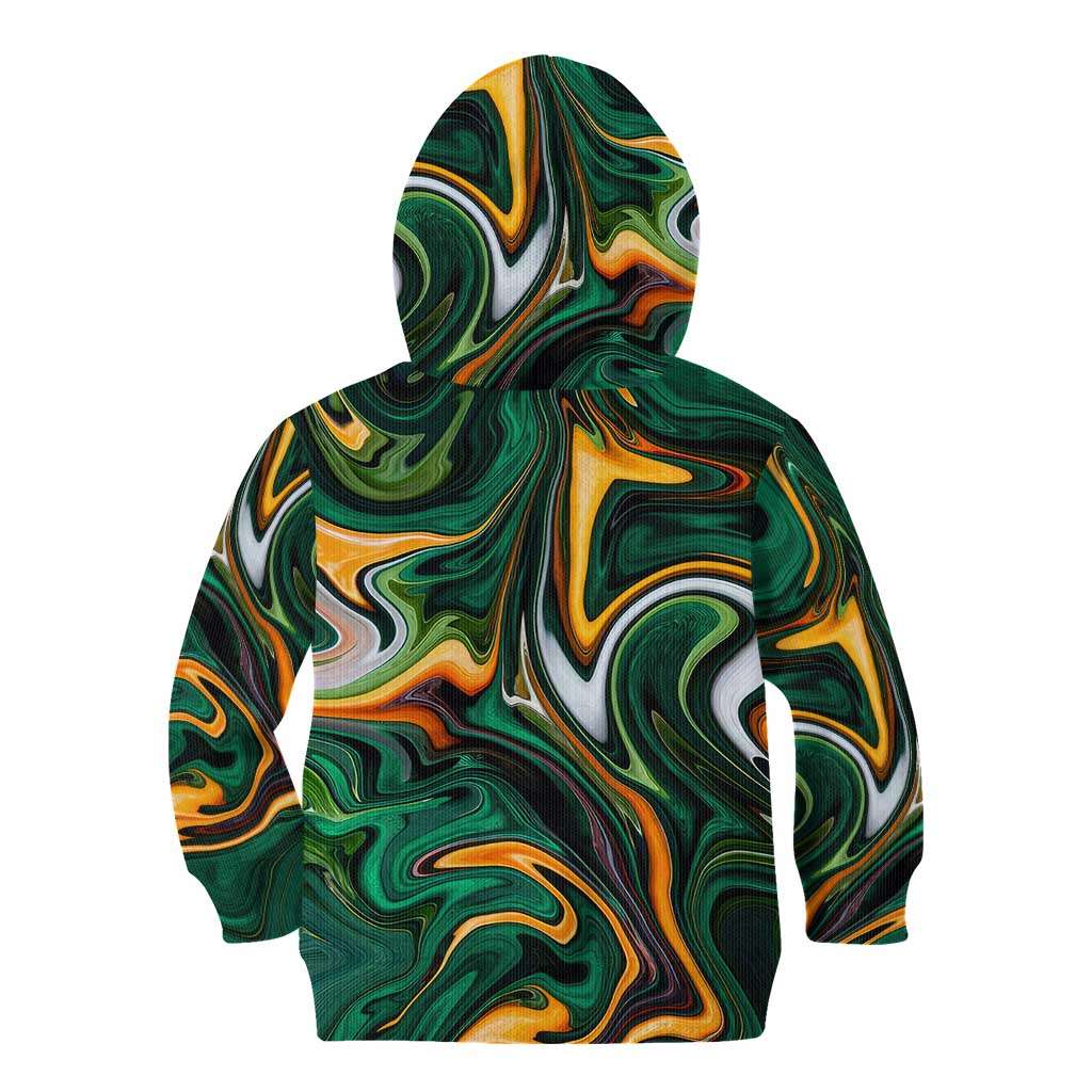 Trippy Green White Power Rangers Kid Hoodie Anime Style