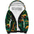 Trippy Green White Power Rangers Sherpa Hoodie Anime Style